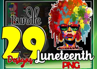 Bundle 29 CELEBRATING JUNETEENTH 1865 Png, Juneteenth Png, Black Queen Png, Black History Month Pride 2021, Black History Png, Cricut Files 1000261875