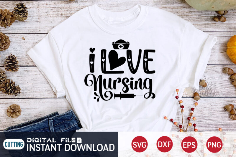 Nurse svg bundle t shirt vector illustration