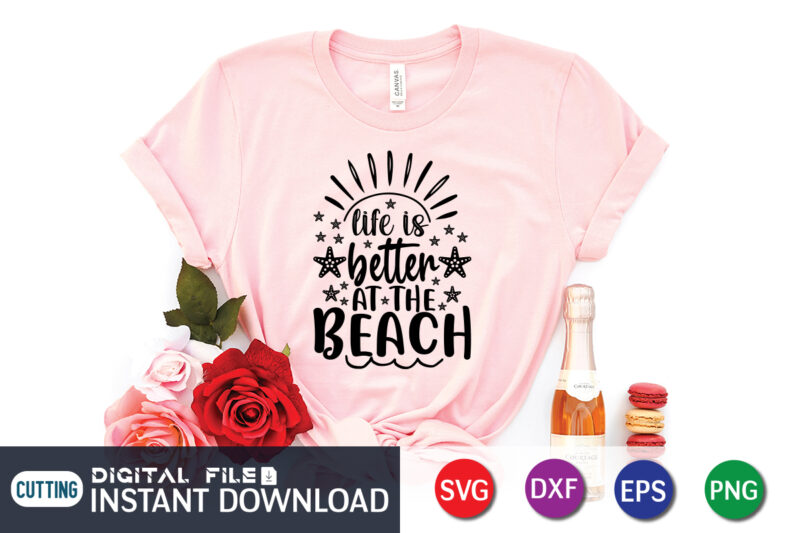 Summer SVG Bundle, Beach SVG, Beach Life SVG, Summer shirt svg, Beach shirt svg, Beach Babe svg, Summer Quote, Cricut Cut Files, Summer svg t shirt print template