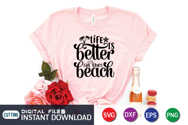 Summer SVG Bundle, Beach SVG, Beach Life SVG, Summer shirt svg, Beach shirt svg, Beach Babe svg, Summer Quote, Cricut Cut Files, Summer svg t shirt print template