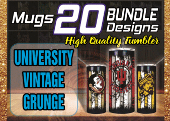 Bundle 20 High Quality Tumber Designs , 20oz Skinny Straight, Template For Sublimation, Digital Download, Tumbler Digital, Digital File 1014591399