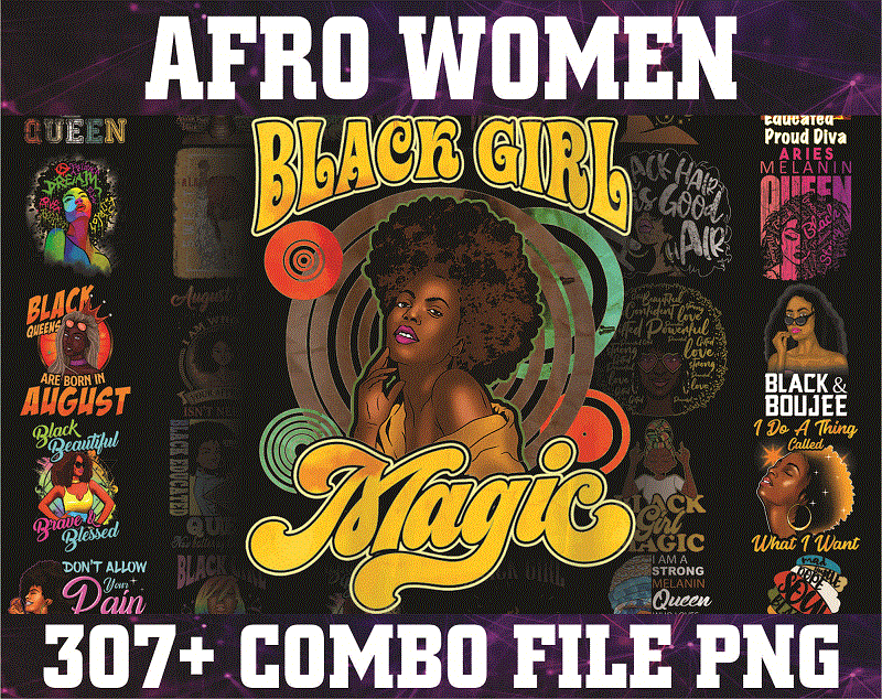 Bundle 300+ Afro Women png, Black Girl PNG, Black Queen PNG, Afro Girl png, Black Women Strong PNG, Black Queen Bundle, Sublimation Digital 907712211