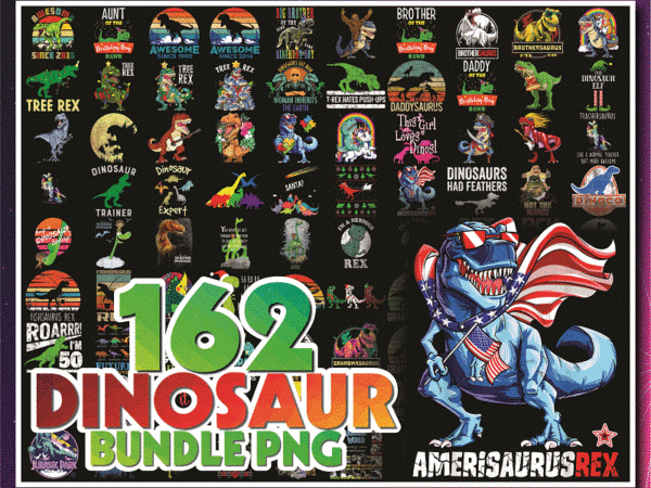 Bundle 162 designs dinosaur png, mamasaurus png, baby dinosaur, dinosaur birthday, santa t-rex, christmas t-rex png combo, instant download 927241051