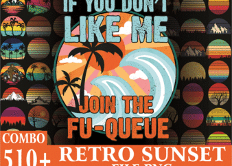 Combo 500+ Retro Sunset PNG Bundle, Vintage Png, Retro Sunset Clipart, Sunset PNG, Retro Tropical Beach Png, Beach Palm Tree, Sunset sublimation, CB863942779 t shirt vector file