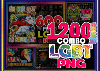 Combo 1000+ LGBT Pride Bundle, Gay Flag Png, LGBT Png, Rainbow Png, Be Proud Be Fabulous Png, Lgbt Awareness, Pride Parade, Digital Download CB1002265288