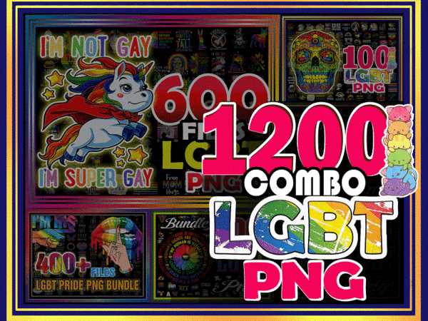 Combo 1000+ lgbt pride bundle, gay flag png, lgbt png, rainbow png, be proud be fabulous png, lgbt awareness, pride parade, digital download cb1002265288 t shirt vector file