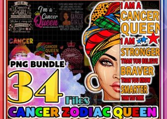 Bundle 34 Cancer Zodiac Queen Png, Cancer Black Queen, Cancer Girl Png, Queen are born in June/July, July Melanin Queen, July Birthday Png 1018442985 t shirt template