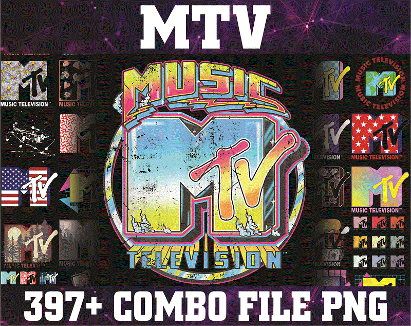MTV PNG Bundle, Mtv spring, Mtv Old School , Mtv logo set , mtv leopard, Mtv  Old School , Mtv logo set, Digital Download 1008421216 - Buy t-shirt designs