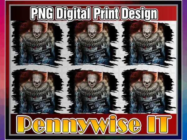 Pennywise it png, it chapter two, pennywise clown png, sublimated printing, instant download, png printable t-shirt, digital print design 872821047