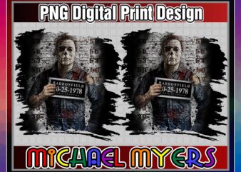 Michael Myers PNG, Michael Myers Halloween, Horror Character, Sublimated Printing, Instant Download, Png Printable, Digital Printable Design 872821791