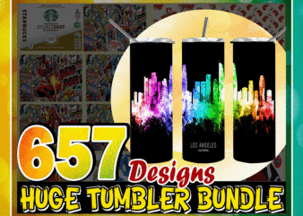 657-Huge Tumber Bundle 20oz Skinny Straight & Tapered Bundle, Bundle Template for Sublimation, Full Tumbler, PNG Digital Download 1000796046