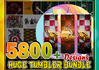 Combo Tumber 5800 Designs 20oz Skinny Straight & Tapered Bundle, Bundle Template for Sublimation, Full Tumbler, PNG Digital Download 1000796046