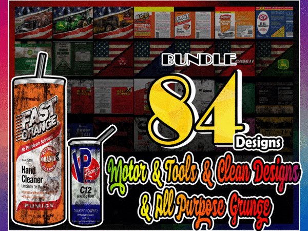 Combo 84 motor & tools & all purpose grunge & clean designs , 20oz skinny straight,template for sublimation,full tumbler, png digital download 1014533239
