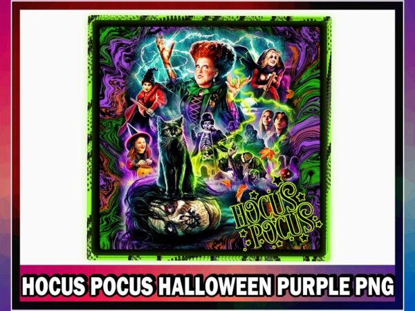 Hocus pocus halloween purple png, sublimation design, instant download 1035504162