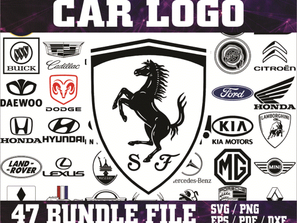 Bundle car logo svg big, car logo png, car decal svg png, auto sticker logo, car sticker logo images for cricut silhouette, instant download 1012848085 t shirt template