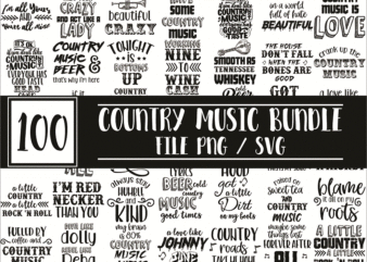 Bundle 100 Country Music SVG/PNG Files For Cricut, Country Music svg, Music svg Bundle, Music svg Shirt, Music Lovers svg, Instant Download 1015565186 t shirt template