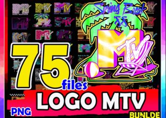 Bundle 75 Logo MTV png , MTV Old School , MTV logo set , mtv leopard , Sublimation file and New update Mtv spring – digital download 991247654 t shirt template