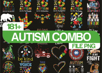 Bundle 181+ Autism PNG, Autism Rainbow PNG, Peace Love autism, Autism Gift, Autism Awareness, Autism Heart, Puzzle Ribbon, Digital Download 936897611