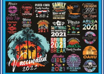 Vacation 2022 Png, Family Vacation Png, Beach Vacation Png, Family Summer Vacation, Spring Break Png, Quarantine Vacation Png, Vintage Beach 1000379633