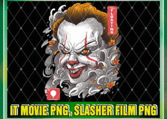 IT Movie Png, Slasher Film Png, Horror Character Png, Pennywise’s Face Png, Scary Movie Png, PNG Printable, Digital File, Instant Download 1057937763