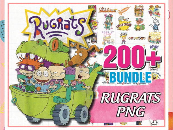 Bundle 200+ rugrats png, rugrats bundle, rugrats friends, tommy chuckie finster, nickelodeon, tumbler, decal, sublimation, digital download 985404010 t shirt template