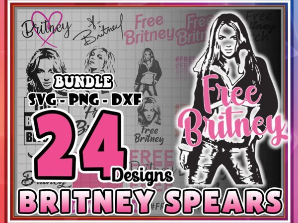 Bundle 24 designs britney spears svg, britney spears cipart, britney spears svg png dxf, britney spears svg, cut files, digital download 1012445523