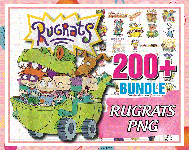 Bundle 200+ Rugrats png, Rugrats Bundle, Rugrats Friends, Tommy Chuckie Finster, Nickelodeon, Tumbler, Decal, Sublimation, Digital download 985404010