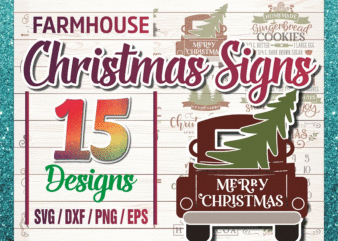 15 Farmhouse Christmas Sign SVG Bundle, Christmas SVG Bundle, Farmhouse Christmas Sign Cut Files, Christmas Digital Png, Digital Download 1049983999
