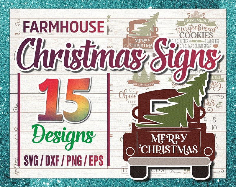 15 Farmhouse Christmas Sign SVG Bundle, Christmas SVG Bundle, Farmhouse Christmas Sign Cut Files, Christmas Digital Png, Digital Download 1049983999