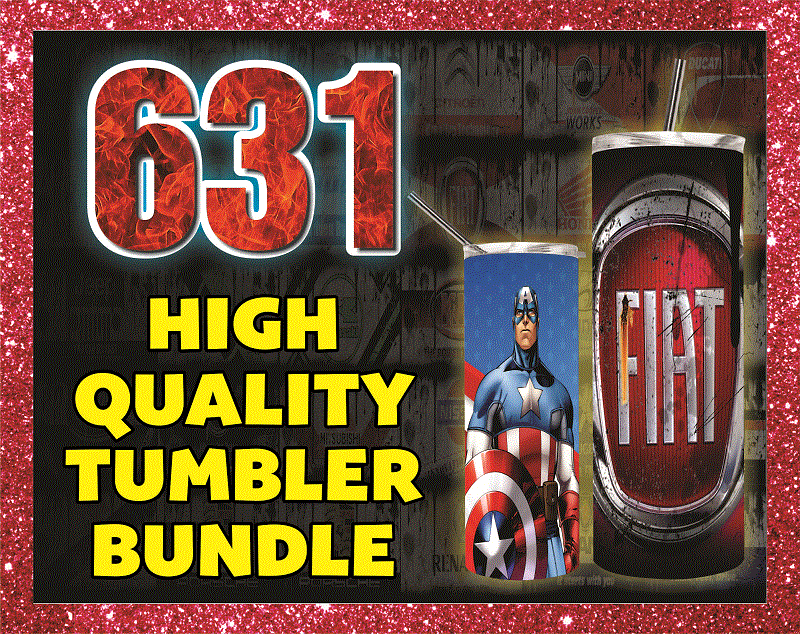 Bundle 631 High Quality Tumber Designs , 20oz Skinny Straight, Template For Sublimation, Digital Download, Tumbler Digital, Digital File 1014591399