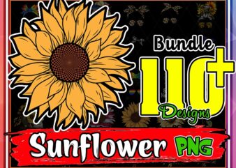 Combo 110+ Designs PNG Sunflower Bundle, American Flag Sunflower Png, You Are My Sunshine Png, Funny Skull Sunflower, Digital Download 1016097954