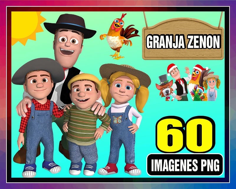 Granja Zenon Png Clipart, Logo Granja Zenon, Images jpg paper digital, Instant Download 1018174460