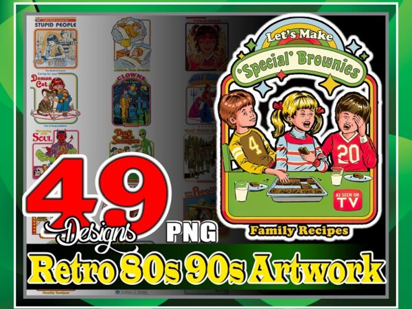 Bundle 49 designs retro 80s 90s artwork png, vintage 80s 90s artwork, classic 80s 90s artwork, t-shirt, mug, digital files download 1030290894