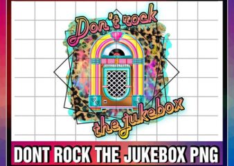 Don’t Rock The Jukebox Country Leopard Png, Sublimation Design, Digital Download 1044423669
