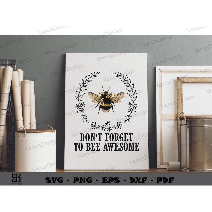 Bee Queen With Wildflower design ideas & Bumble Bee Silhouette files, Bee Vector Cameo Htv Prints, Gift For Bee Lover Png Files