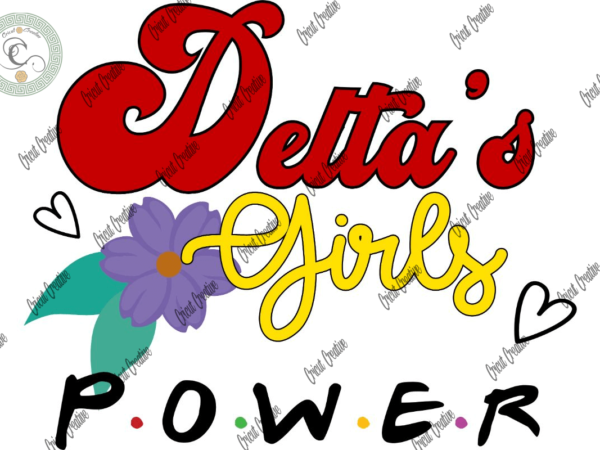 Delta girl , delta’s girl power diy crafts, red triangle design svg files for cricut, women delta silhouette files, trending cameo htv prints