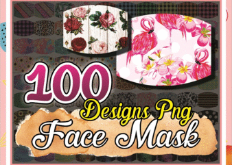 Combo 100 Face Mask Designs, HUGE Bundle Pack, Mask Design, Sublimation Face Masks, Mask Artwork, PNG Face Mask Pack, Digital Download 970449634