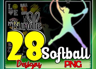 Bundle 28 Softball Png, Girl Love Softball Png, Baseball Png, Love Softball Png, Instant download 974048829 t shirt template