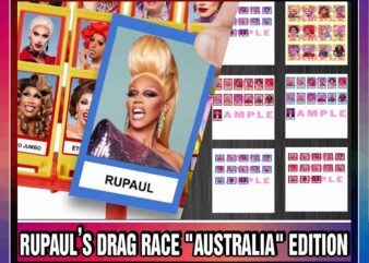 RuPaul’s Drag Race “AUSTRALIA” Edition Guess Who, Fun Board Games, Adult Party Games, Printable Template, RPDR Montessori Cards, Digital 979899438 t shirt design online