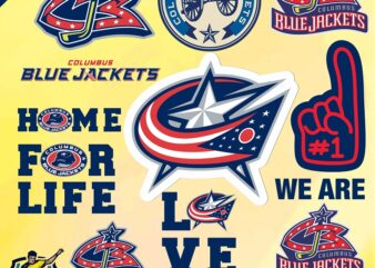 Columbus Blue Jackets svg, Columbus nhl svg bundle, hockey svg, Columbus Blue clipart, Jackets NHL team logo, CBJ logo cut file for cricut 862558736 t shirt vector file