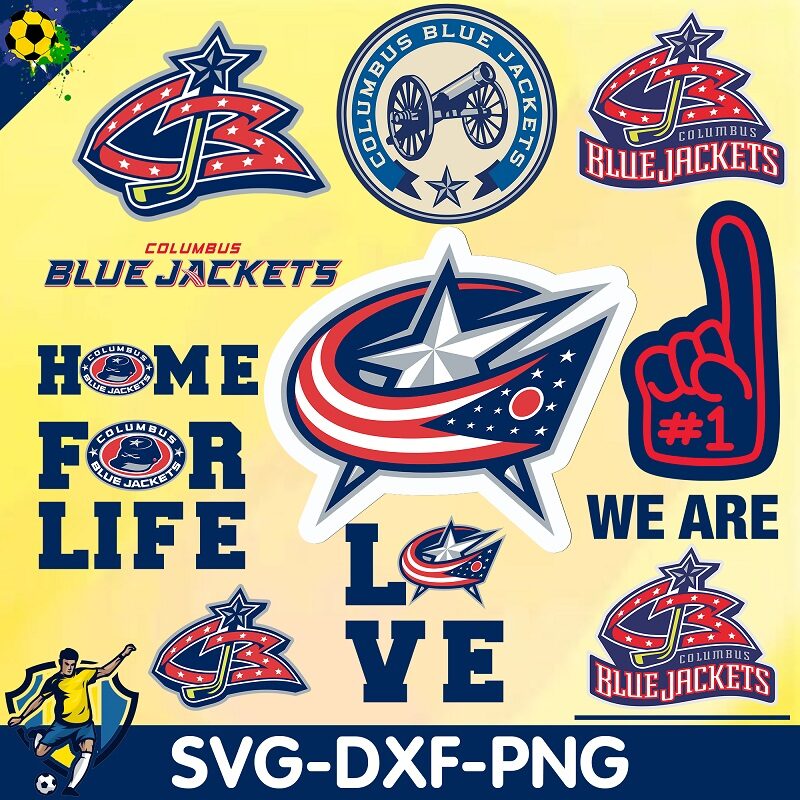 Columbus Blue Jackets svg, Columbus nhl svg bundle, hockey svg, Columbus Blue clipart, Jackets NHL team logo, CBJ logo cut file for cricut 862558736
