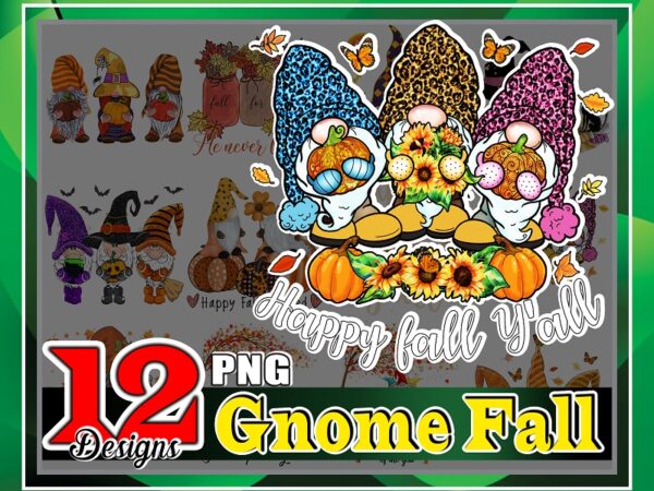 — 12 gnome fall png bundles, peace love gnome png, peace love fall png, gnome halloween png, gnome pumpkin, wonderful time, happy fall y’all 880266613