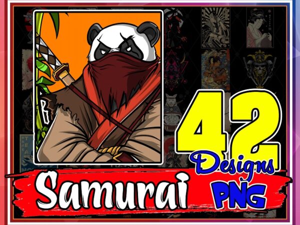 Combo 42 designs samurai png, samurai bundle, vintage samurai retro png, japan, mask demon warrior png digital png, digital download 925279227