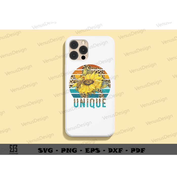 Bee Unique Rainbown Leopard Sublimation Files & Bee Sunflower Art Png Files, Retro Vintage Bee Art Cameo Htv Prints, funny bee tshirt sublimation design