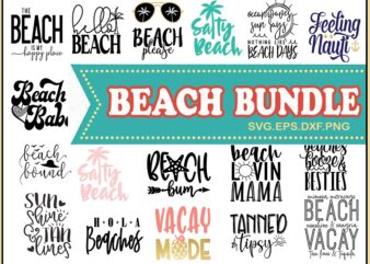 16 Beach Bundle Svg, Beach Shirts SVG, Beach, Salty Beach, Hola Beach, Eps dxf png, Summer Bundle Svg, Silhouette Cricut, Digital Download 967586060