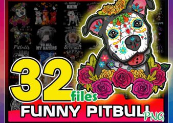 32 Designs Funny Pitbull Bundle, Pitbull Dad, Pitbull PNG, Resting Pit Face Png, Pitbull Dog, Pitbull Images, Download Digital Print Design 875379584