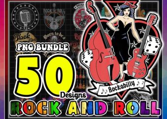 Bundle 50 Designs Rock and Roll PNG, Rock Band Png, Rock Png, Rock N Roll png, Rock star png, Rock On Png, Black rock PNG, Digital Download 911339476