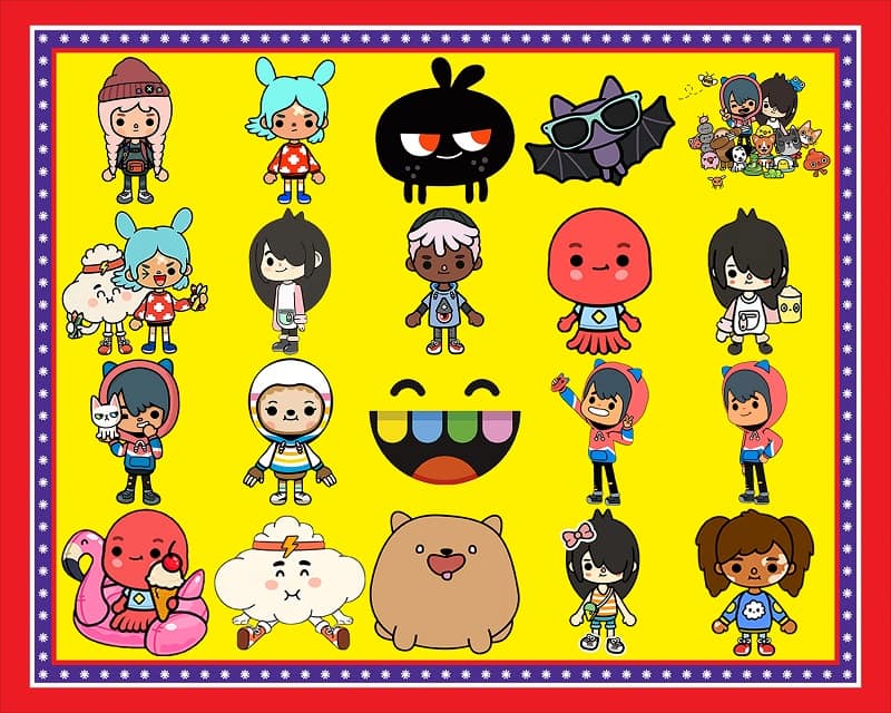 20 Toca Life World Png Bundle, Girl Toca Life, Toca Boca Life Clipart, Toca  Life World Characters, Transparent Background, Instant Download 971142000 -  Buy t-shirt designs