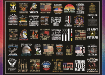 Bundle 40 Veteran PNG, Retro I’m A Dad Grandpa&A Veteran Nothing Scares Me America Flag Png, I’m A Veteran Grandpa PNG, Veteran Sublimation 872163544