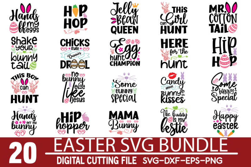 Easter Svg Bundle